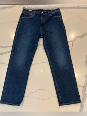 GAP Womens Indigo Straight Jeans